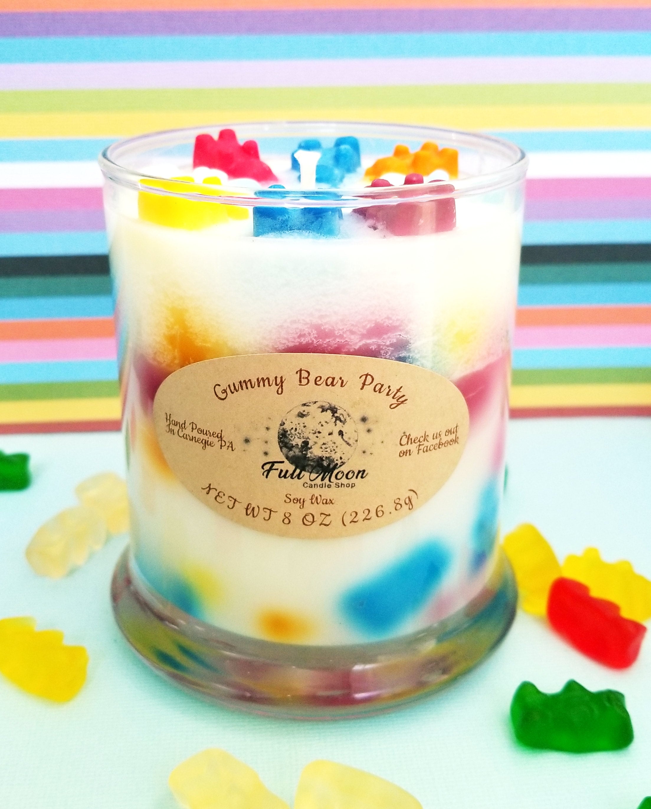 Pudgy Bear Candle – 1111 Elm Candle & Soap Shoppe